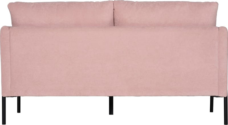 Kingsley 2,5-sits soffa i rosa sammet - Ljusrosa sammet (Letto ljusrosa 1073) - Products - Möbler - Soffa - Sammetssoffa