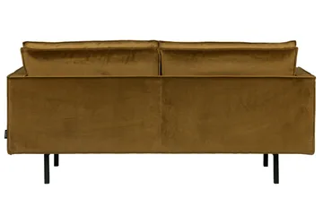 Lissbon 2,5-sits Sammetssoffa - Honungsgul - Products - Möbler - Soffa - 2 sits soffa