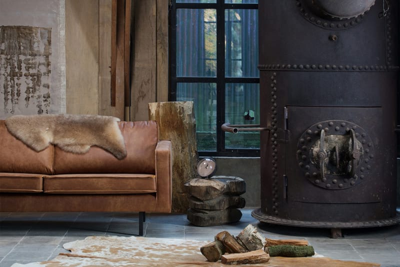 Lissbon 2,5-sits Soffa - Cognac - Products - Möbler - Soffa - Skinnsoffa