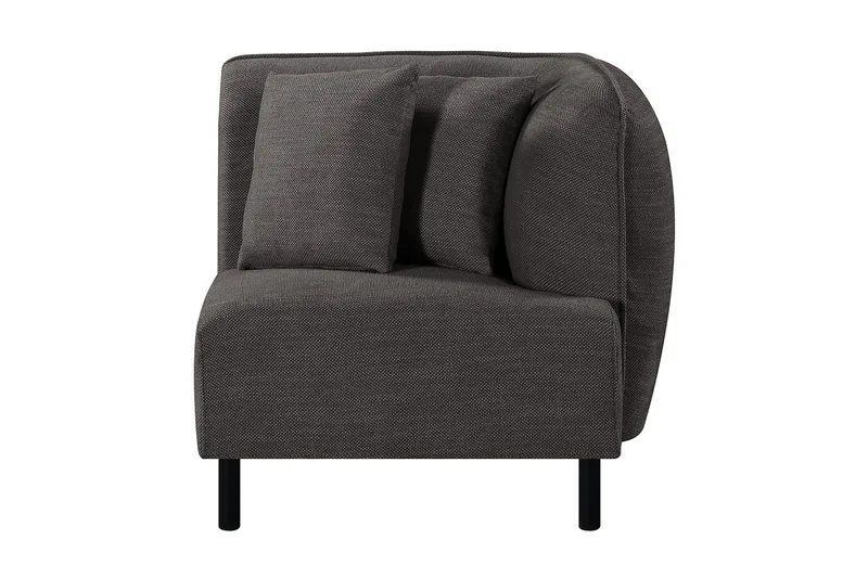 Space Högermodul - Mörkgrå - Products - Möbler - Soffa - Modulsoffa - Övriga moduler till modulsoffa