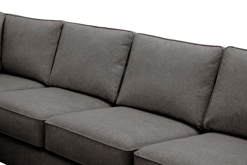 Optus 6-sits U-soffa med Divan och schäslong höger - Mörkgrå - Products - Möbler - Soffa - U-soffa
