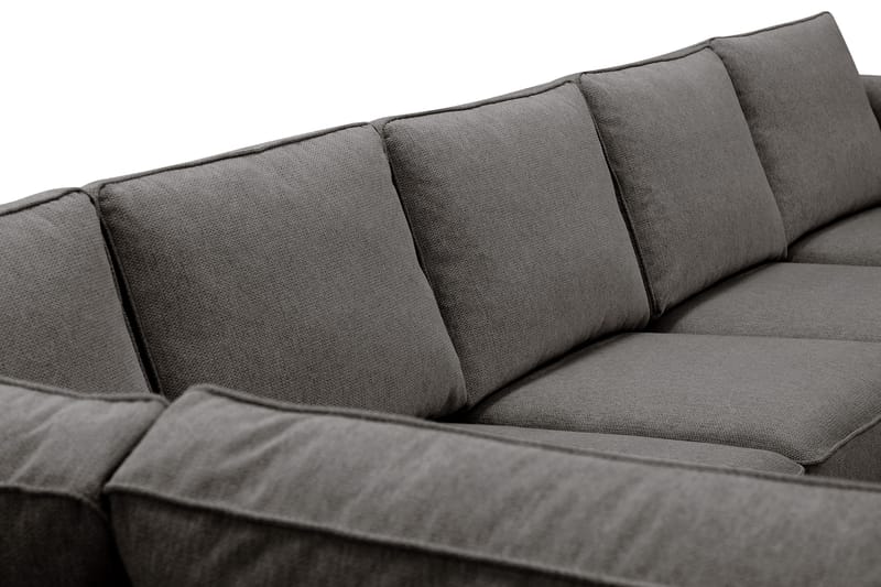 Optus 6-sits U-soffa med Divan och schäslong höger - Mörkgrå - Products - Möbler - Soffa - U-soffa