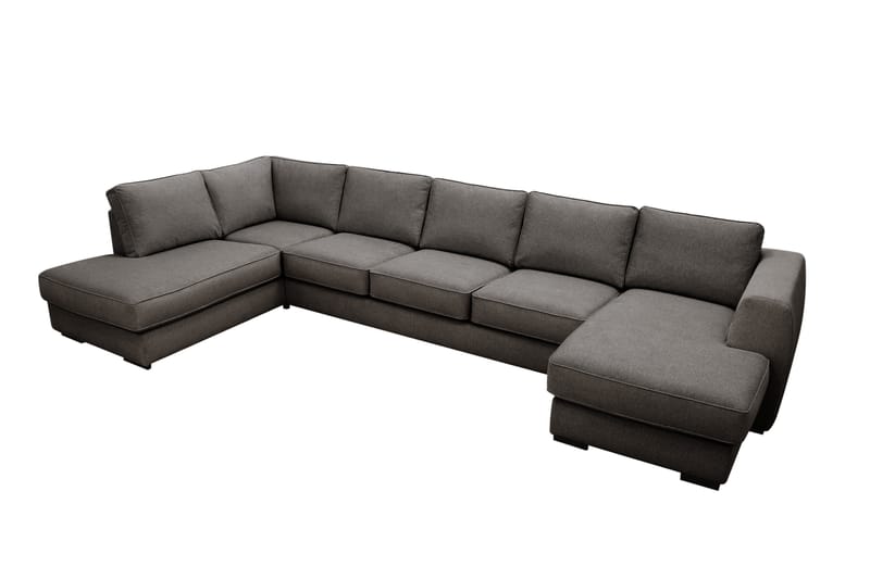 Optus 6-sits U-soffa med Divan och schäslong höger - Mörkgrå - Products - Möbler - Soffa - U-soffa