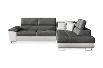 Reginia U-bäddsoffa - Vit/Grå - Products - Möbler - Soffa - Skinnsoffa