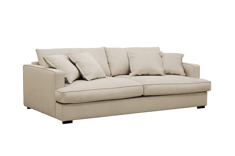 Rossita Lyx 2,5-sits Extra djup Soffa i Manchester - Kräm - Products - Möbler - Soffa - 3 sits soffa