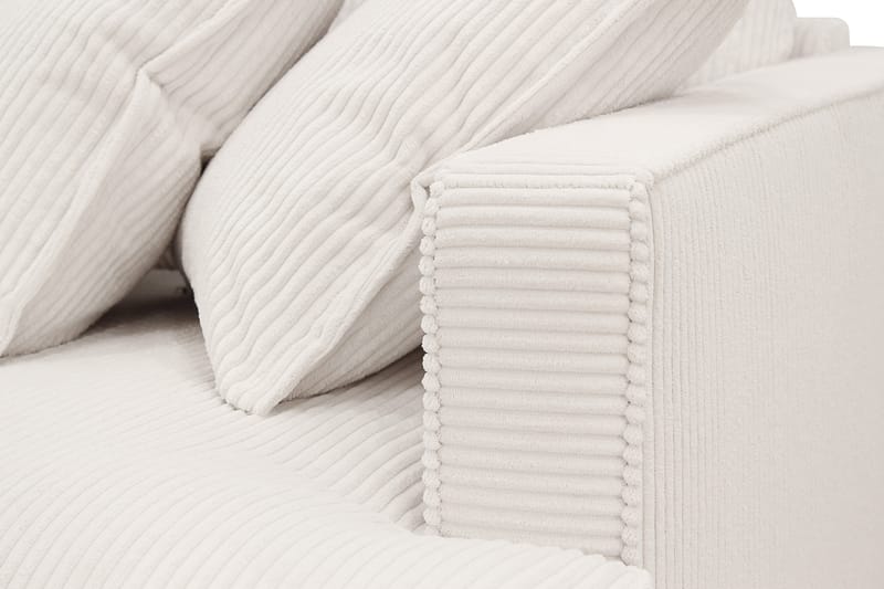 Rossita Lyx 2,5-sits Extra djup Soffa i Manchester - Naturvit - Products - Möbler - Soffa - 3 sits soffa