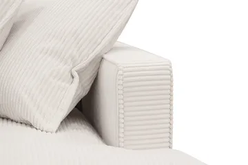 Rossita Lyx 2,5-sits Extra djup Soffa i Manchester - Naturvit - Products - Möbler - Soffa - 3 sits soffa