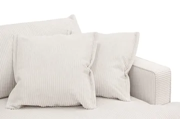 Rossita Lyx 2,5-sits Extra djup Soffa i Manchester - Naturvit - Products - Möbler - Soffa - 3 sits soffa