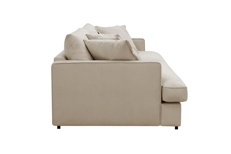 Rossita Lyx 3,5-sits Extra djup Soffa i Manchester - Greige - Products - Möbler - Soffa - 4 sits soffa