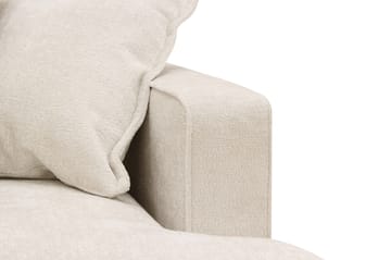 Rossita Lyx 3-sits Extra djup Soffa i Chenille - Beige - Products - Möbler - Soffa - 3 sits soffa