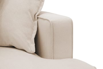 Rossita Lyx 5-sits Högervänd U-formad Extra djup Soffa med Divan och Schäslong i Manchester - Beige - Products - Möbler - Soffa - U-soffa