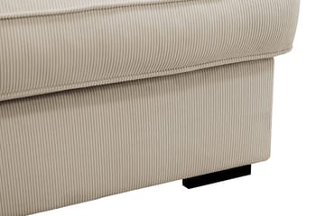 Rossita Lyx 5-sits Vänstervänd U-formad Extra djup Soffa med Divan och Schäslong i Manchester - Kräm - Products - Möbler - Soffa - U-soffa
