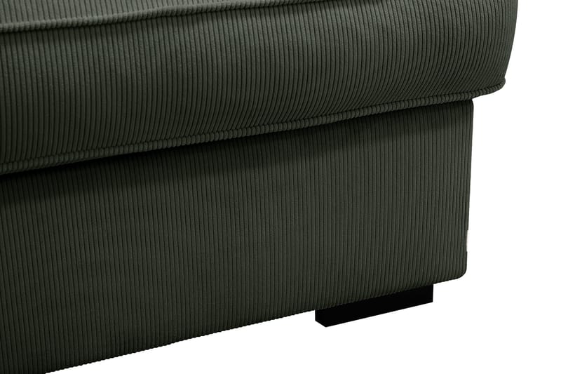 Rossita Lyx 6-sits Vänstervänd U-formad Extra djup Soffa med Divan och Schäslong i Manchester - Mörkgrön - Products - Möbler - Soffa - U-soffa