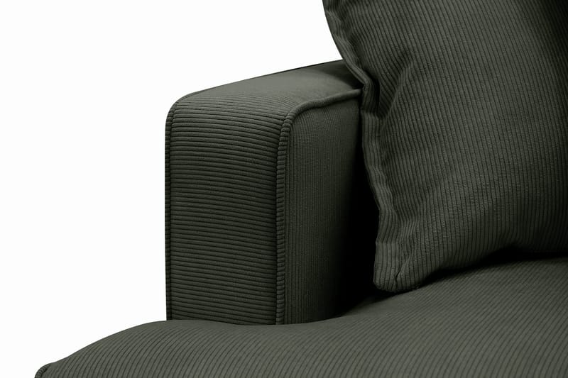 Rossita Lyx 6-sits Vänstervänd U-formad Extra djup Soffa med Divan och Schäslong i Manchester - Mörkgrön - Products - Möbler - Soffa - U-soffa