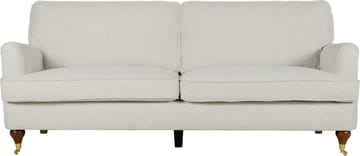 Soffa 210 cm bred Howard Watford Deluxe i bouclé - Vit - Products - Möbler - Soffa - Howardsoffa