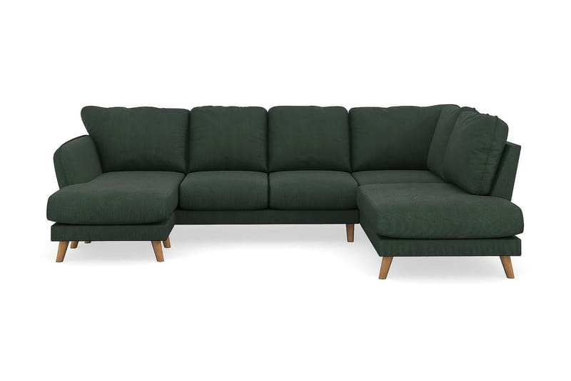 Trend Lyx 4-sits Högervänd U-formad Soffa med Divan och Schäslong i Manchester