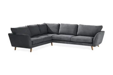 Trend Lyx 6-sits Vändbar L-formad Hörnsoffa i Tyg