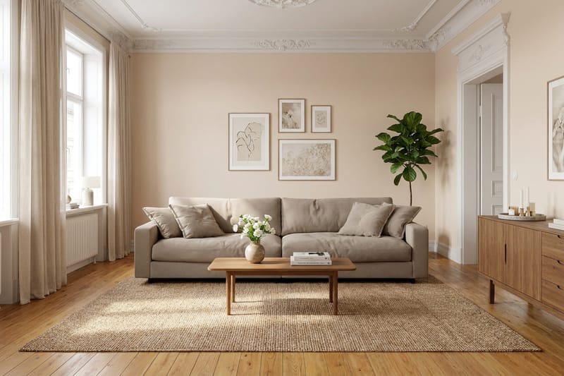 Valencia Extra Djup 4-sits Soffa - Products - Möbler - Soffa - 4 sits soffa