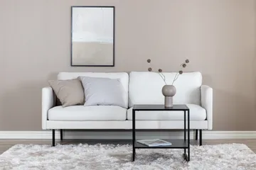 Zoom 2-sits Soffa - Vit - Products - Möbler - Soffa - 2 sits soffa