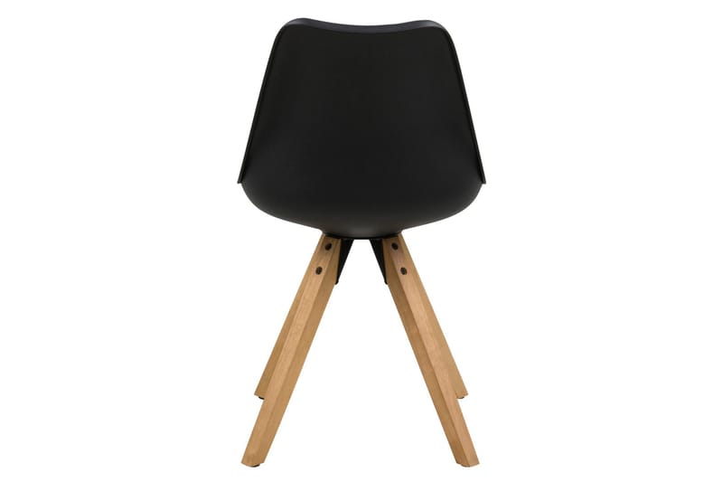 Andros Matstol & köksstol med träben - Svart - Products - Möbler - Fåtölj & stolar - Matstol & köksstol