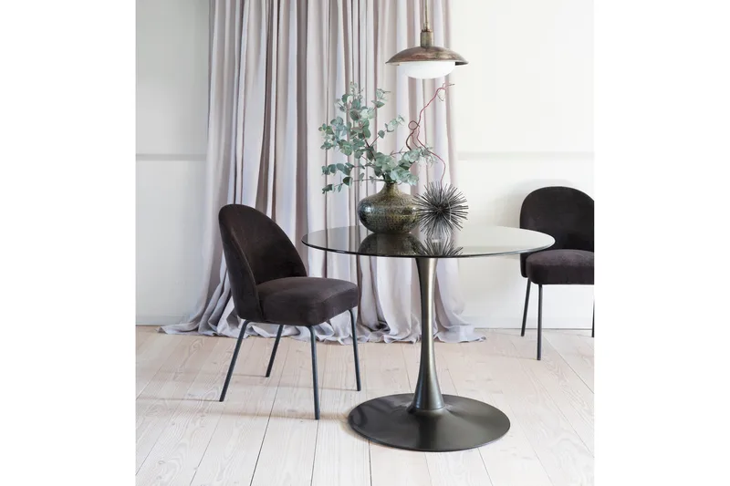 Arella Matstol - Svart - Products - Möbler - Fåtölj & stolar - Matstol & köksstol