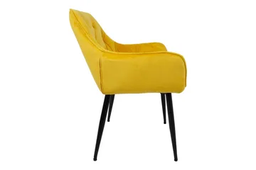 Brita Stol 61x57x83 cm Gul - Products - Möbler - Fåtölj & stolar - Karmstol