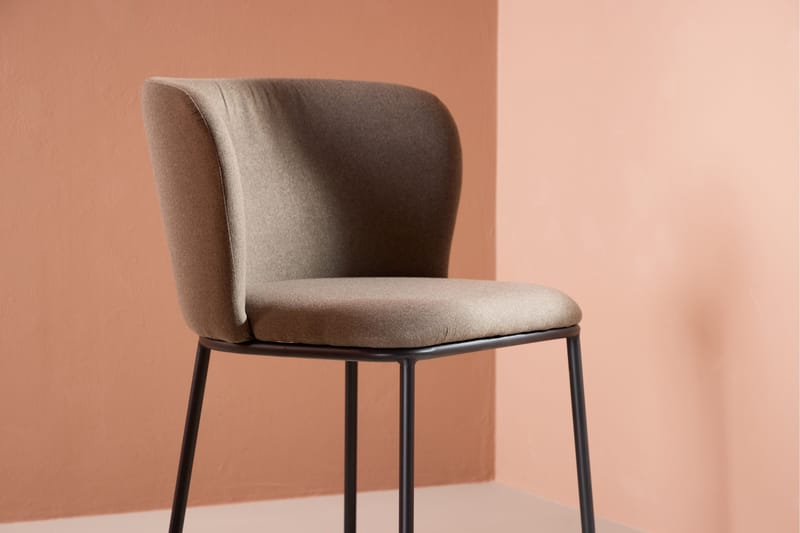 Edina Matstol - Brun - Products - Möbler - Fåtölj & stolar - Matstol & köksstol