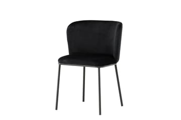 Edina Matstol - Svart - Products - Möbler - Fåtölj & stolar - Matstol & köksstol