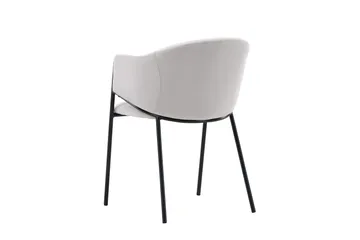 Evelina Karmstol - Grå - Products - Möbler - Fåtölj & stolar - Matstol & köksstol