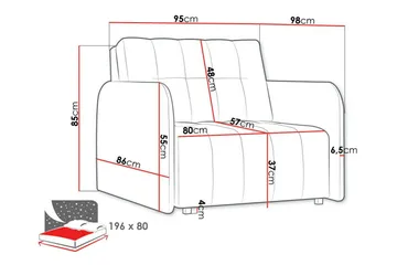 Denegal Bäddfåtölj Dark green - Products - Möbler - Fåtölj & stolar - Fåtölj - Bäddfåtölj