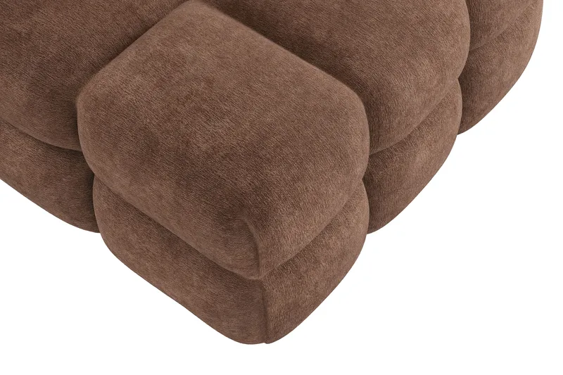 Elise Bubblig Fåtölj - Brun - Products - Möbler - Fåtölj & stolar - Fåtölj - Fåtölj utan armstöd