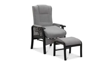 Reclinerfåtölj Saika Reclinerfåtölj Elektrisk Ljusgrå - Products - Möbler - Fåtölj & stolar - Fåtölj - Biofåtölj & reclinerfåtölj