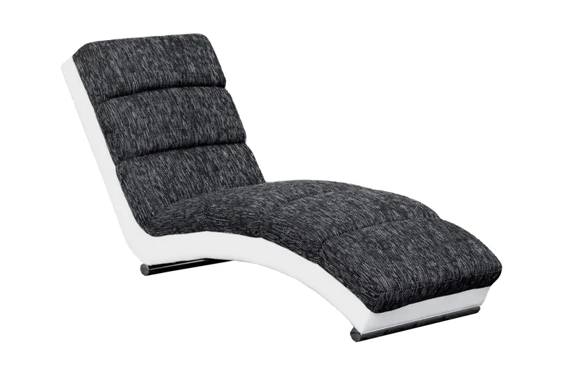 Regalado Liggfåtölj, Grå|Vit