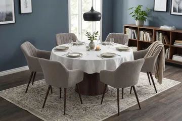 Filippa Matstol - Grå - Products - Möbler - Fåtölj & stolar - Karmstol