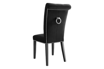 Garvin Matstol - Svart - Products - Möbler - Fåtölj & stolar - Matstol & köksstol