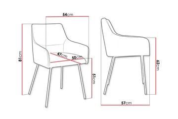 Glenarm Matstol - Products - Möbler - Fåtölj & stolar - Karmstol