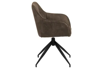 Harford Karmstol - Brun - Products - Möbler - Fåtölj & stolar - Karmstol