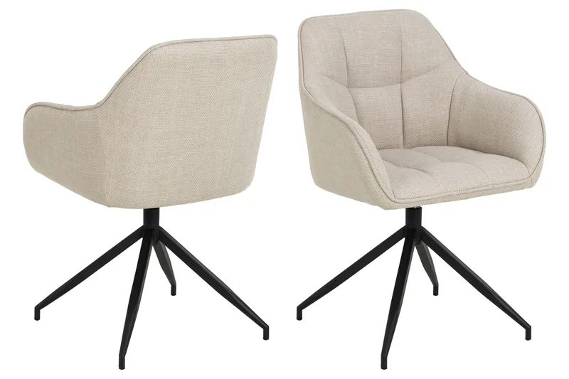 Harford Karmstol - Ljusbeige - Products - Möbler - Fåtölj & stolar - Karmstol