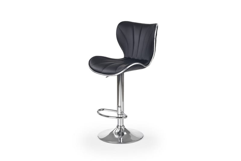 Harlowe Barstol Konstläder - Svart - Products - Möbler - Fåtölj & stolar - Barstol & barpall