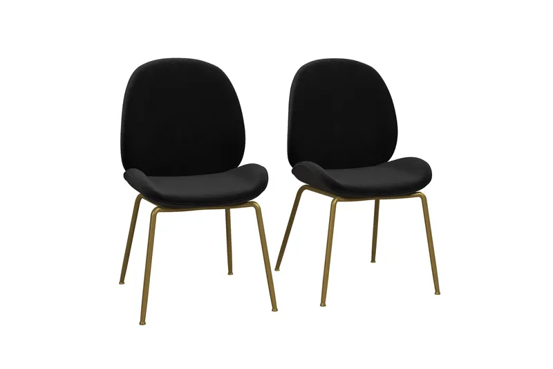 Kaiti Matstol - Svart - Products - Möbler - Fåtölj & stolar - Matstol & köksstol