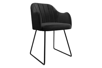 Kintore Matstol - Svart - Products - Möbler - Fåtölj & stolar - Karmstol