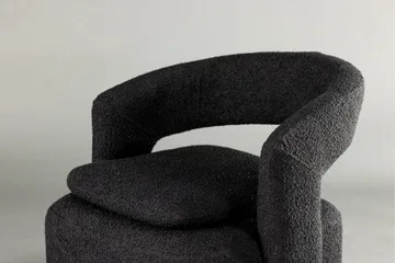 Laurel Fåtölj - Svart - Products - Möbler - Fåtölj & stolar - Fåtölj