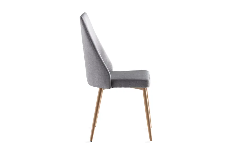 Ludvig Matstol - Ljusgrå/Ek - Products - Möbler - Fåtölj & stolar - Matstol & köksstol