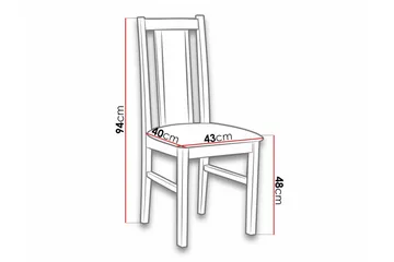 Lufti Matstol - Vit - Products - Möbler - Fåtölj & stolar - Matstol & köksstol