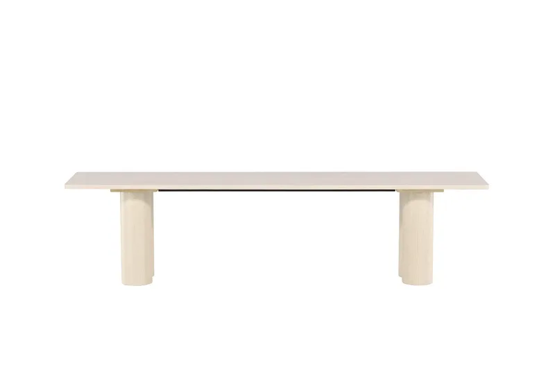 Matbänk Olivia 40x180x45 cm, Vit