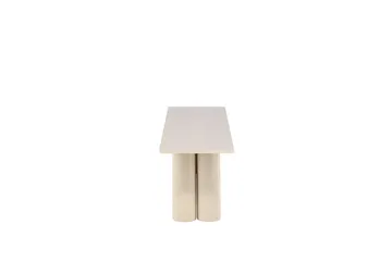 Matbänk Olivia 40x180x45 cm - Vit - Products - Möbler - Fåtölj & stolar - Sittbänk