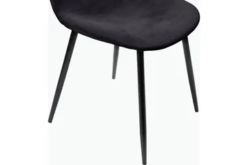 Oktoos Matstol - Antracit/Svart - Products - Möbler - Fåtölj & stolar - Matstol & köksstol