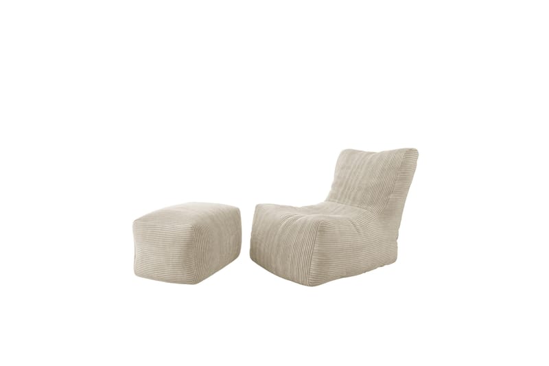 Afridi Sittpuff Utomhus 100 cm, Beige