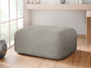 Barile Fotpall 70 cm - Brun - Products - Möbler - Fåtölj & stolar - Pall & puff - Fotpallar