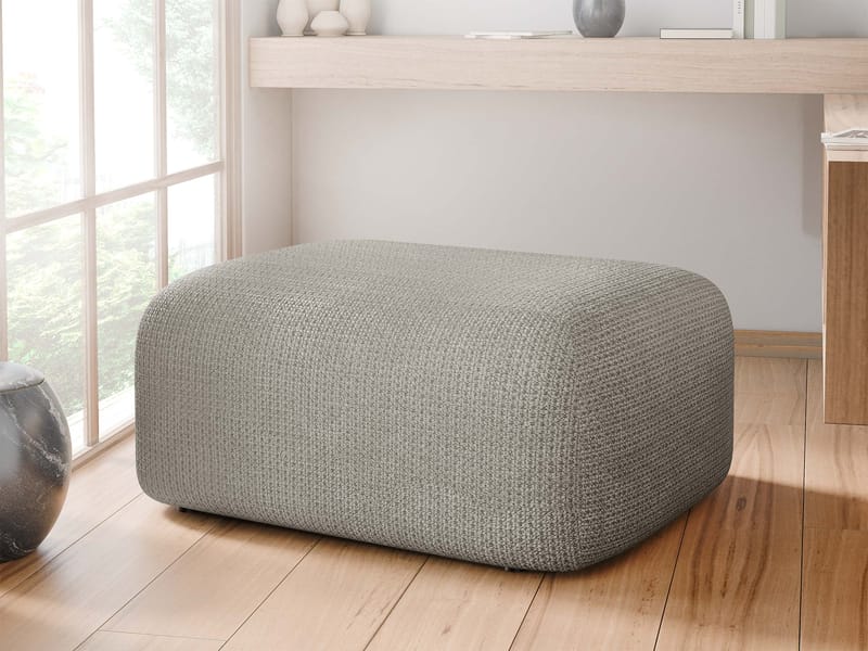 Barile Fotpall 70 cm - Brun - Products - Möbler - Fåtölj & stolar - Pall & puff - Fotpallar